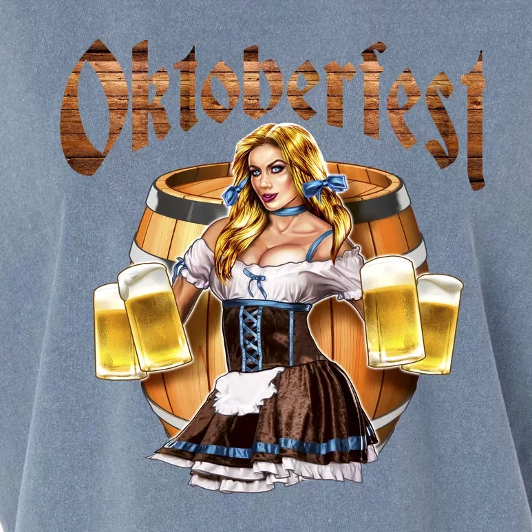 Miss Wiesn Oktoberfest Garment-Dyed Women's Muscle Tee