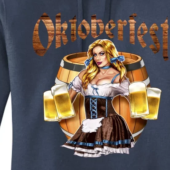 Miss Wiesn Oktoberfest Women's Pullover Hoodie