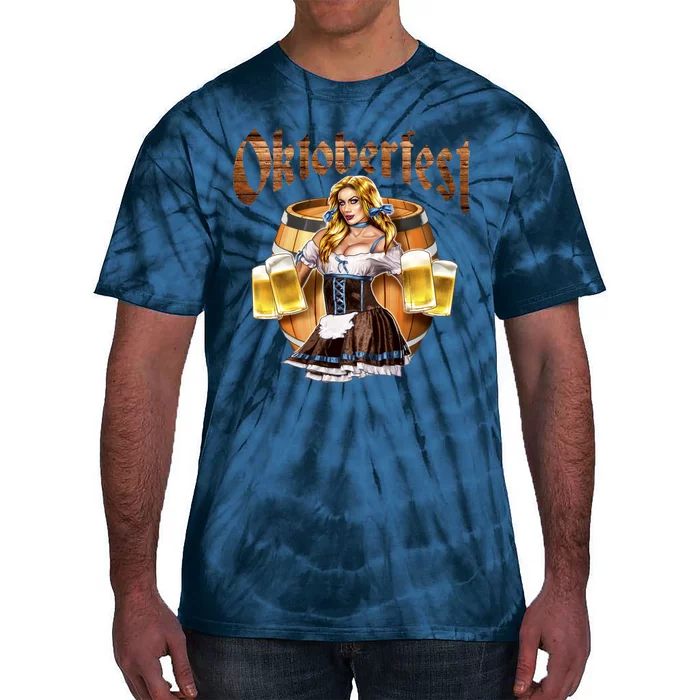 Miss Wiesn Oktoberfest Tie-Dye T-Shirt