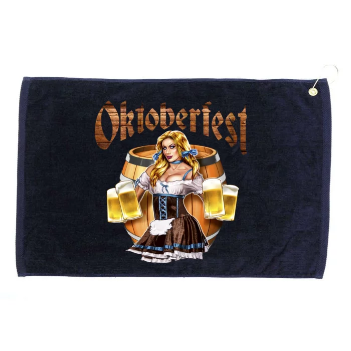 Miss Wiesn Oktoberfest Grommeted Golf Towel