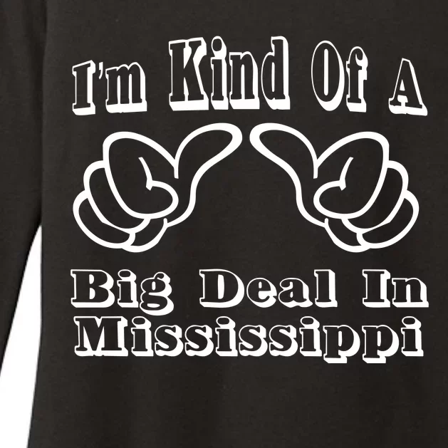 Mississippi Big Deal Womens CVC Long Sleeve Shirt