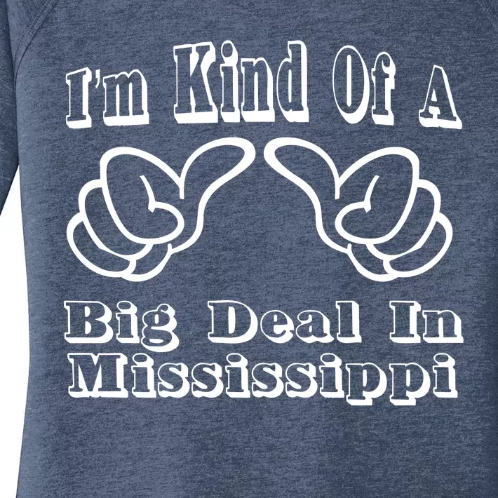 Mississippi Big Deal Women's Perfect Tri Tunic Long Sleeve Shirt