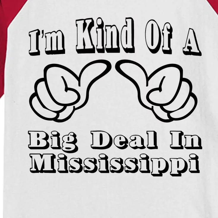 Mississippi Big Deal Kids Colorblock Raglan Jersey