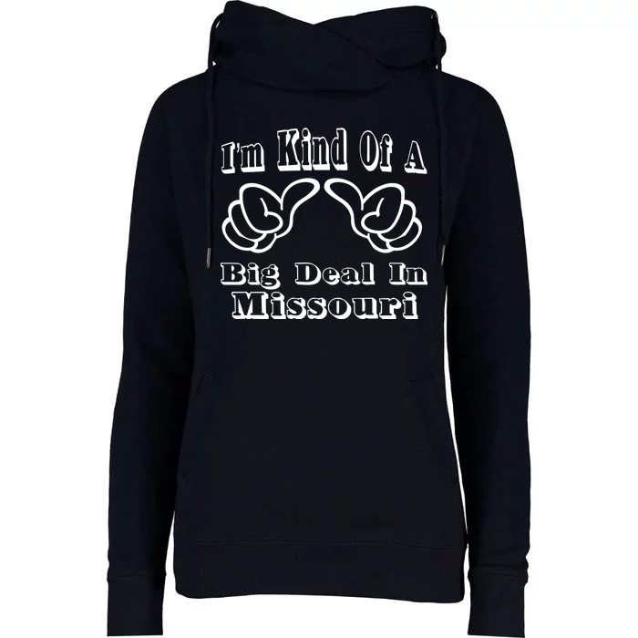 Missouri Big Deal Womens Funnel Neck Pullover Hood