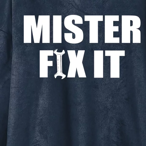 Mister Fix It Hooded Wearable Blanket