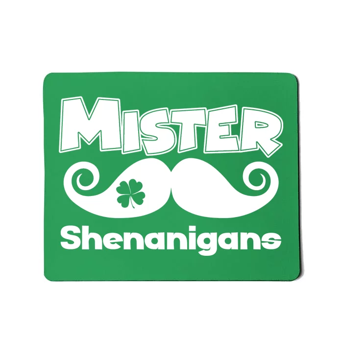 Mister Shenanigans Mustache Mousepad