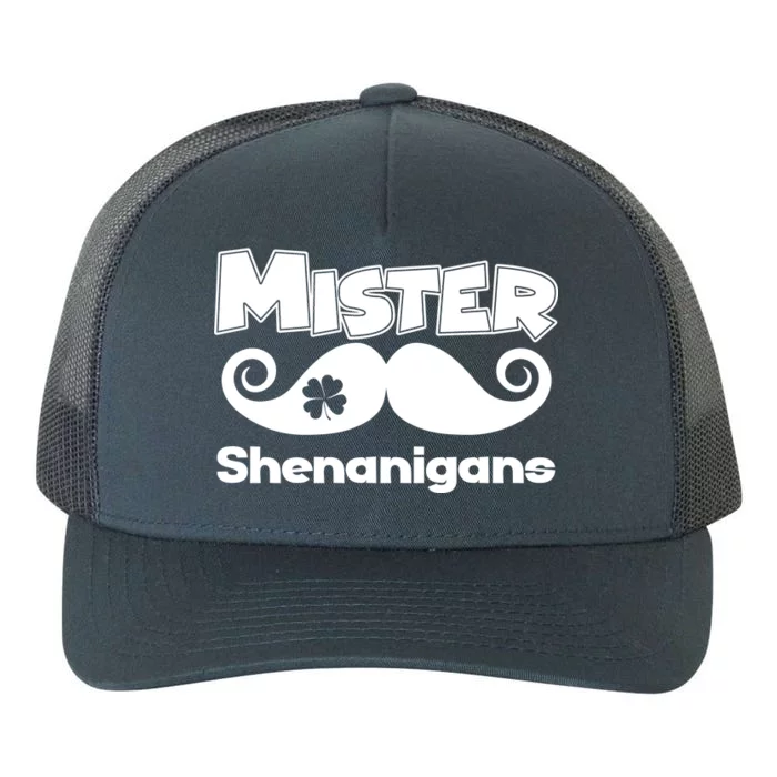 Mister Shenanigans Mustache Yupoong Adult 5-Panel Trucker Hat