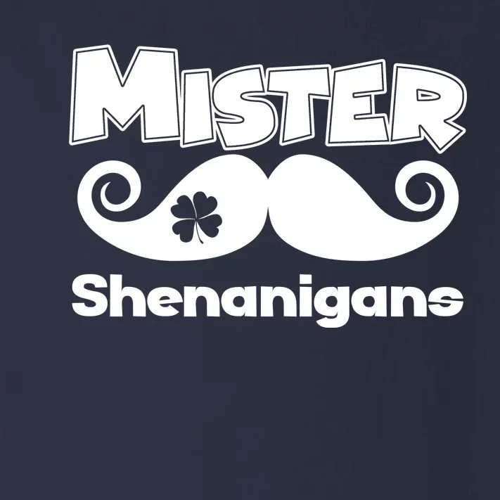 Mister Shenanigans Mustache Toddler Long Sleeve Shirt