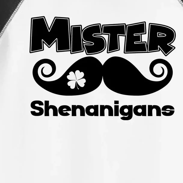 Mister Shenanigans Mustache Toddler Fine Jersey T-Shirt