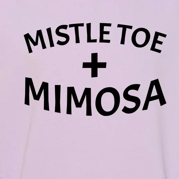 Mistletoe and Mimosa Garment-Dyed Sweatshirt