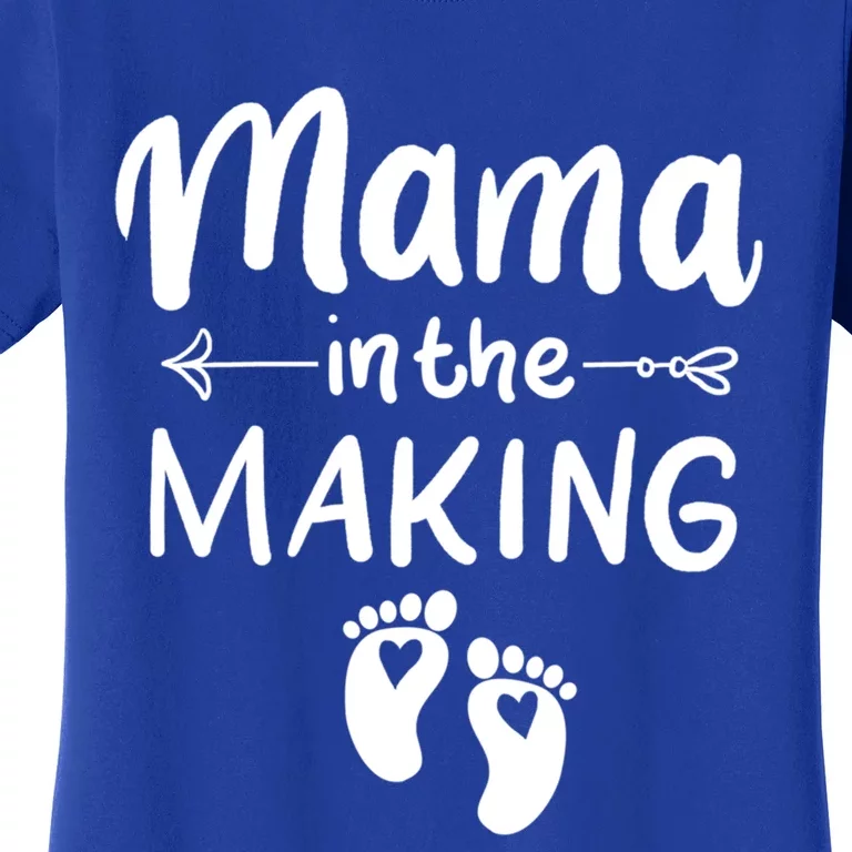 Mama In The Making Pregnancy Reveal Future Mother Outfit Gift Women's T-Shirt