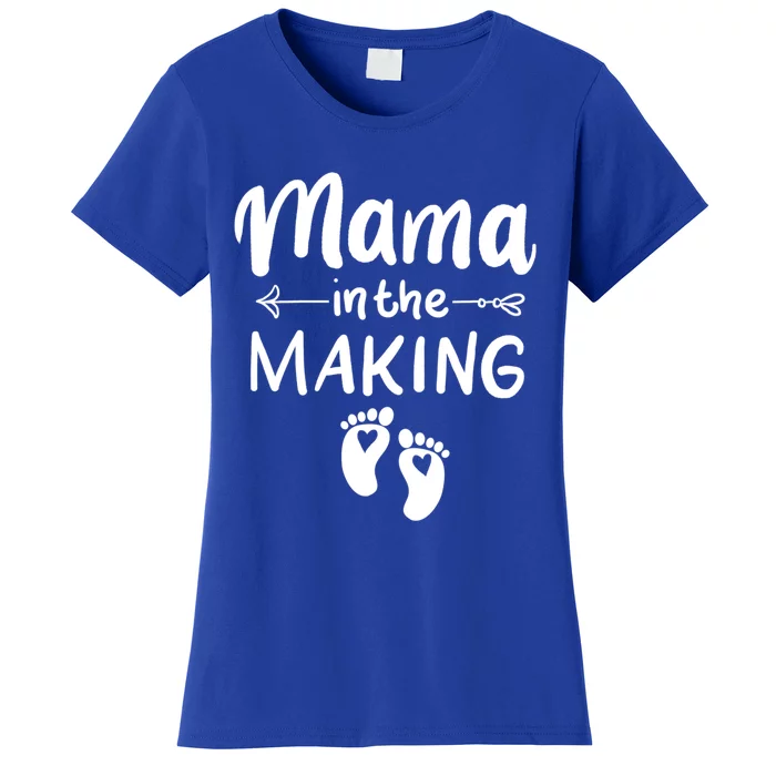 Mama In The Making Pregnancy Reveal Future Mother Outfit Gift Women's T-Shirt