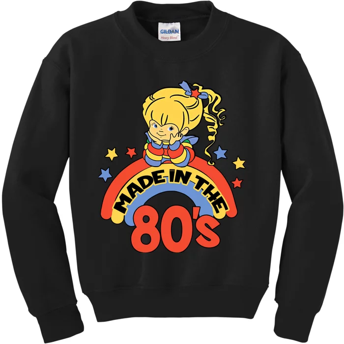 Made In The 80s 1980s Generation Millennials Retro Vintage Kids Sweatshirt