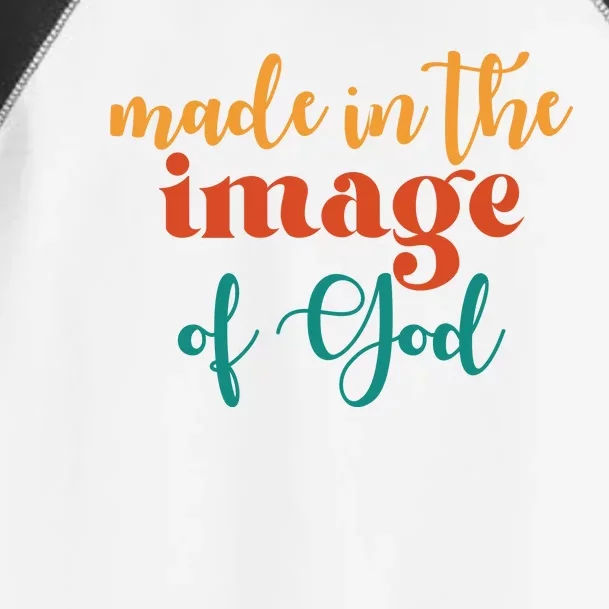 Made In The Image Of God Toddler Fine Jersey T-Shirt