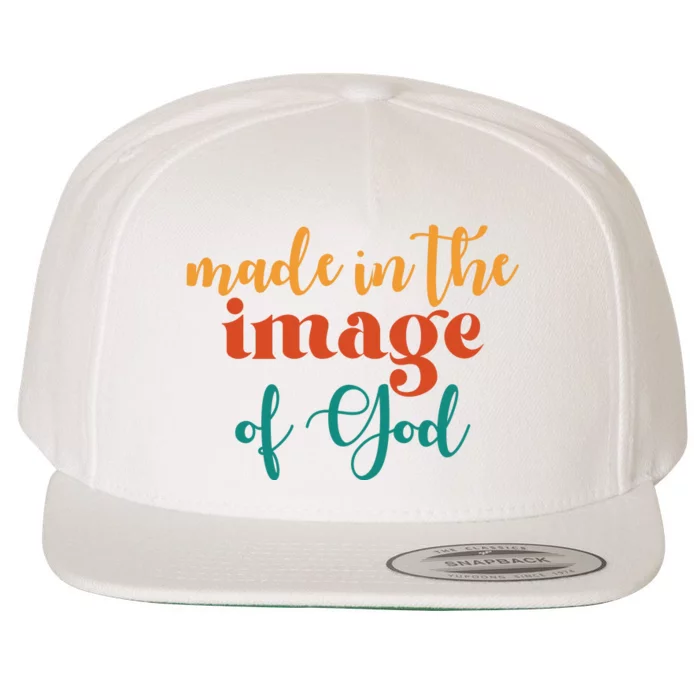 Made In The Image Of God Wool Snapback Cap