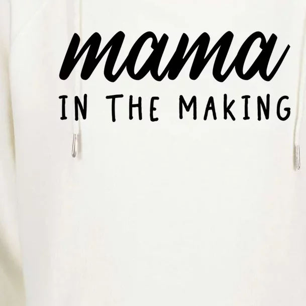 Mama In The Making Great Gift Pregnancy Gift Mom To Be Gift Cool Gift Womens Funnel Neck Pullover Hood