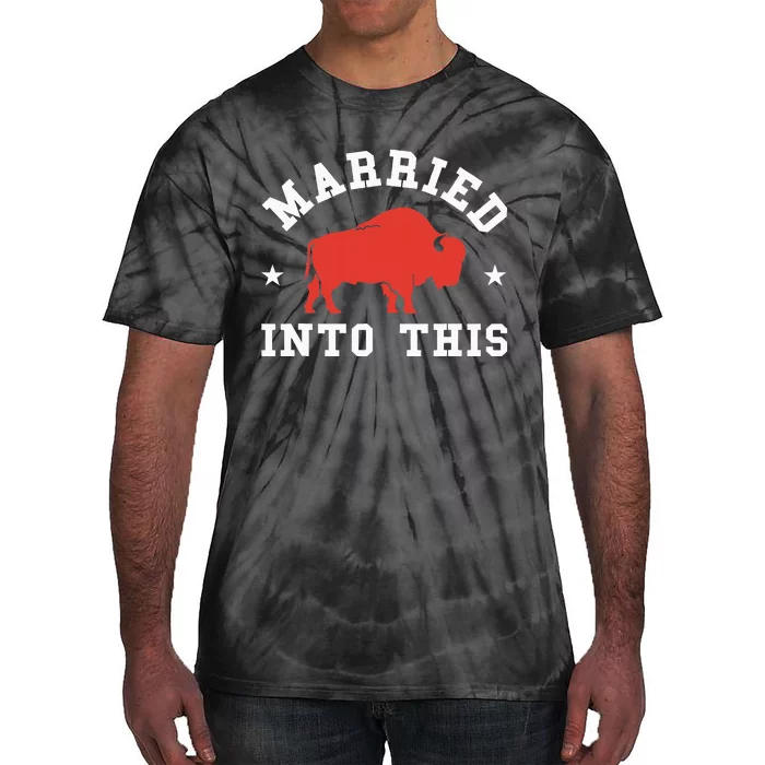 Married Into This Buffalo Lovers Tie-Dye T-Shirt