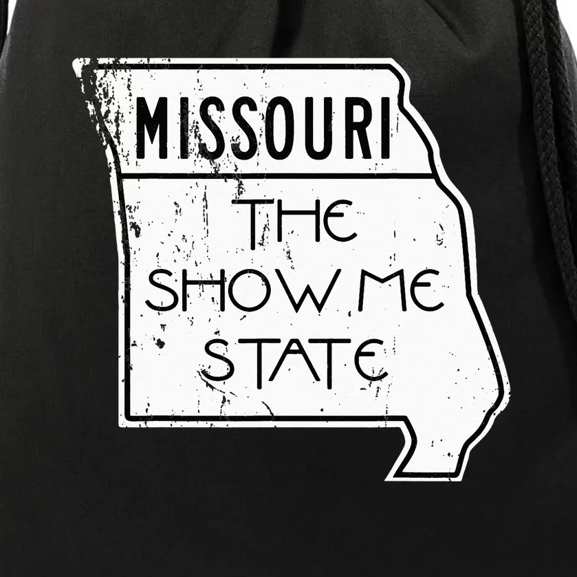 Missouri Is The Show Me State Drawstring Bag