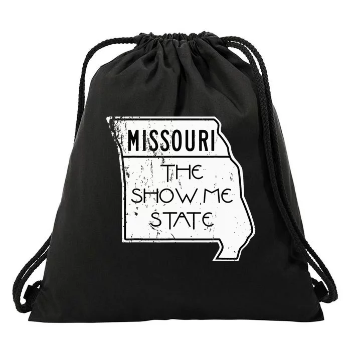 Missouri Is The Show Me State Drawstring Bag