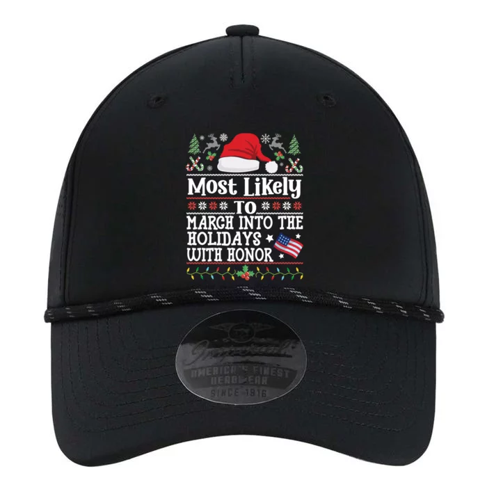 March Into The Holidays W/ Honor Patriotic Christmas Soldier Gift Performance The Dyno Cap