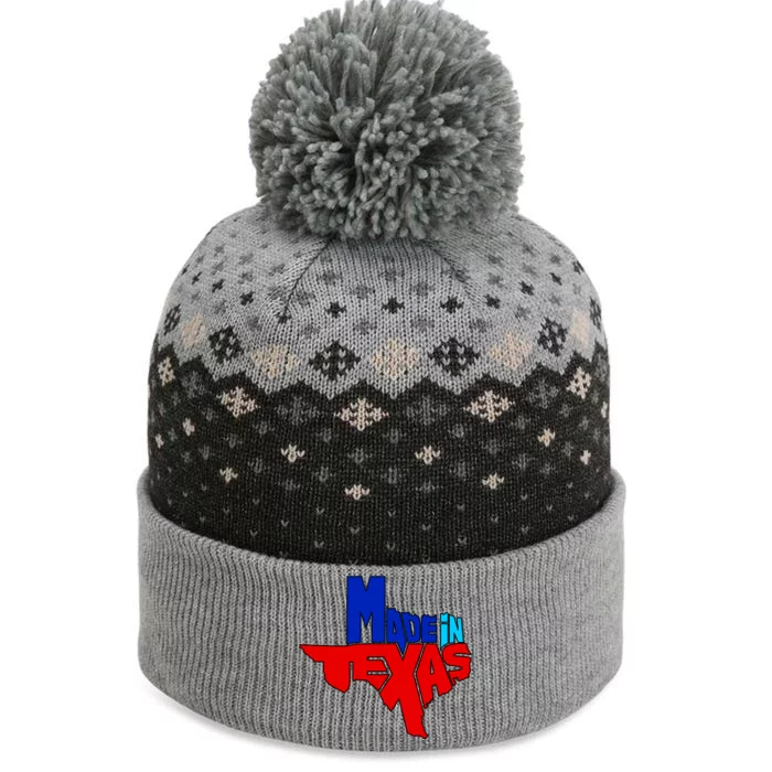 Made In Texas The Baniff Cuffed Pom Beanie