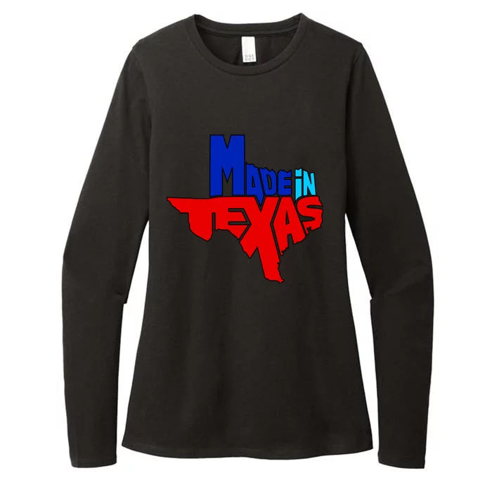 Made In Texas Womens CVC Long Sleeve Shirt