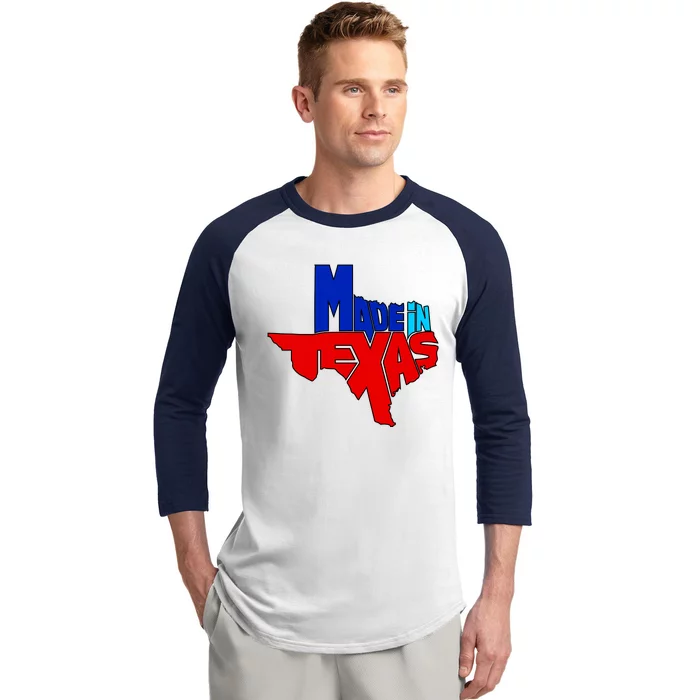 Made In Texas Baseball Sleeve Shirt