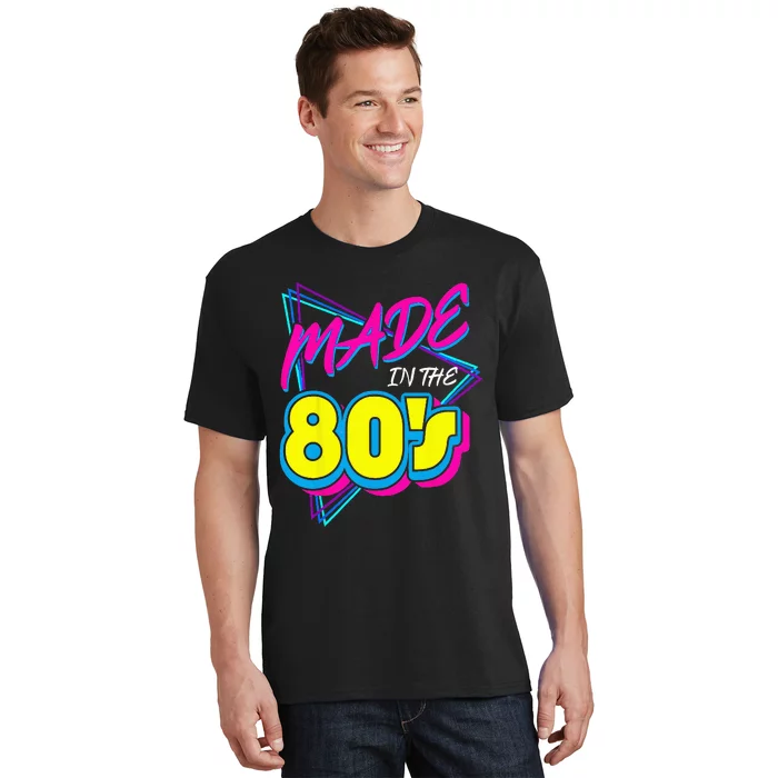 Made In The 80s 1980s Retro Ninen Eighties Vintage Music T-Shirt