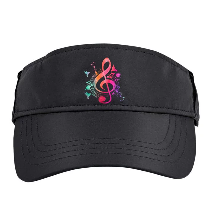 Musical Instrument Treble Clef Bird Music Adult Drive Performance Visor