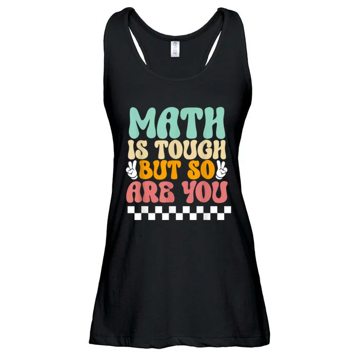 Math Is Tough But So Are You Funny Back To School Ladies Essential Flowy Tank