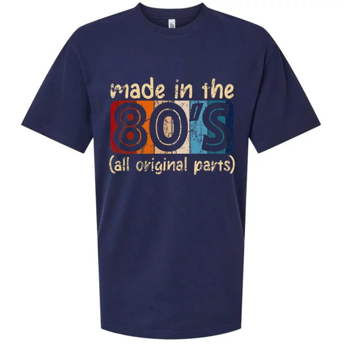 Made In The 80s All Original Part Retro Vintage Sueded Cloud Jersey T-Shirt