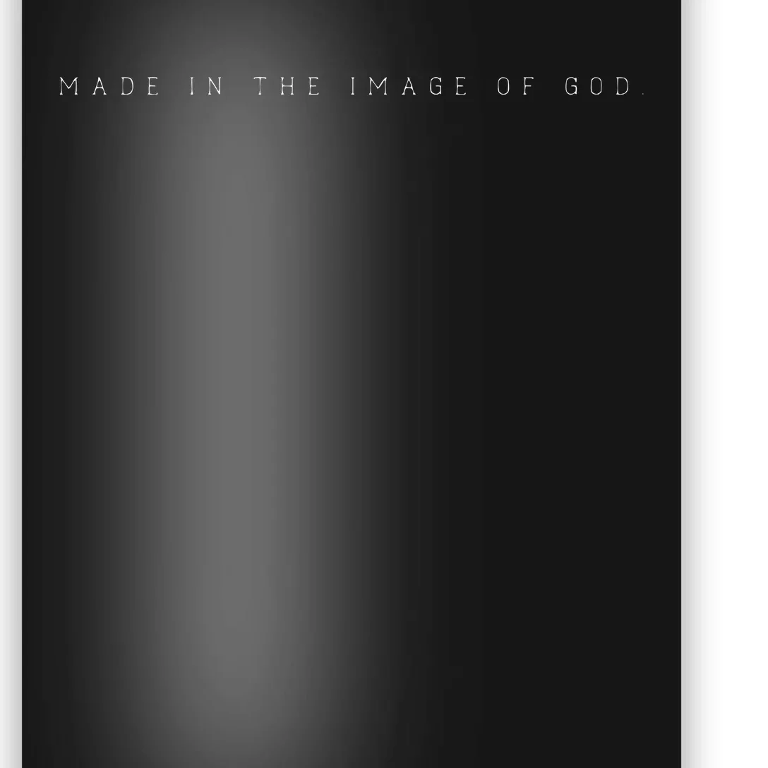 Made In The Image Of God Christian God Bible Poster