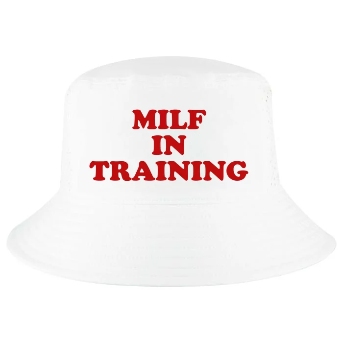 Milf In Training Cool Comfort Performance Bucket Hat