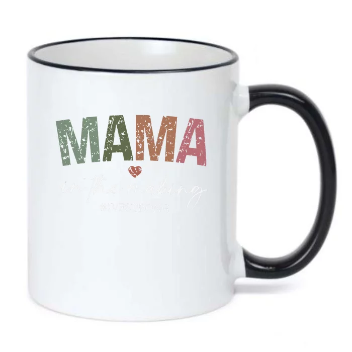 Mama In The Making Ivf Strong Ivf Transfer Day Black Color Changing Mug