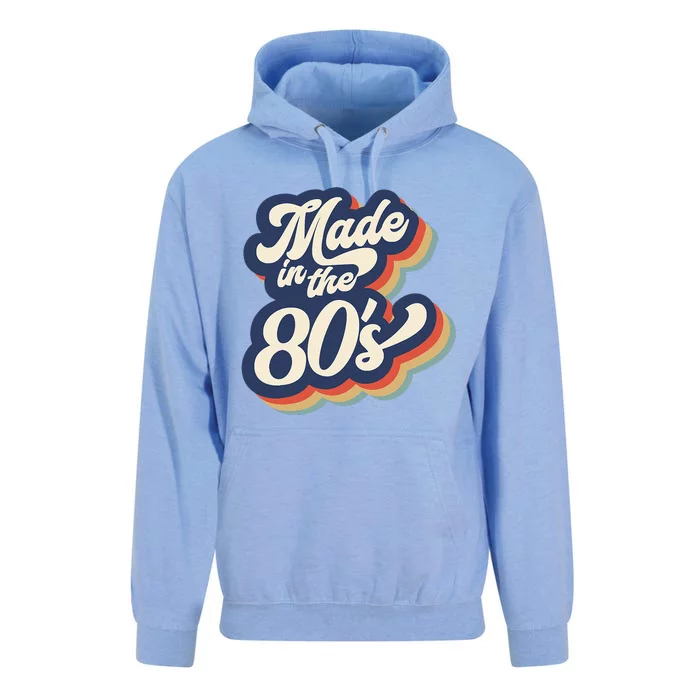 MADE IN THE 80s Costume Born 1980s Halloween Retro Vintage Unisex Surf Hoodie