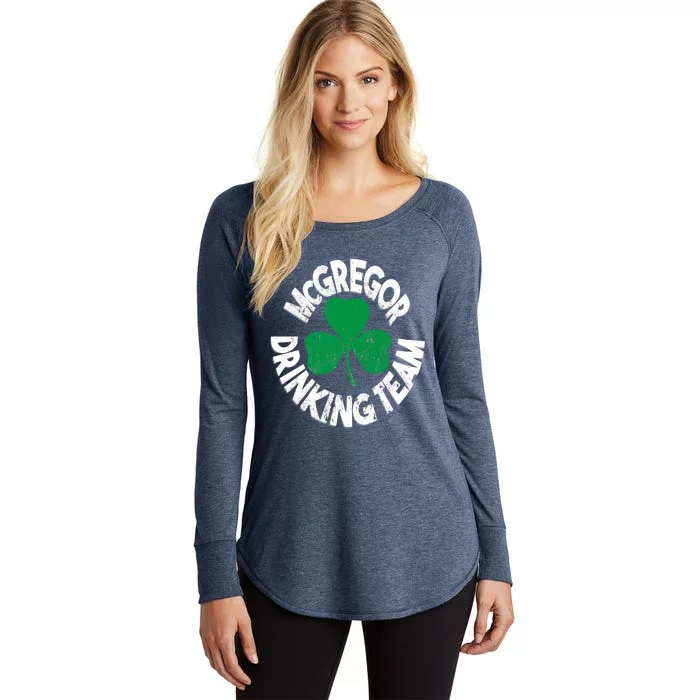 Mcgregor Ing Team St Patricks Day Irish Mcgregor Gift Women's Perfect Tri Tunic Long Sleeve Shirt