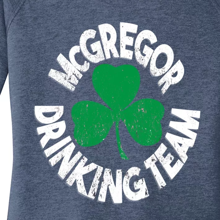 Mcgregor Ing Team St Patricks Day Irish Mcgregor Gift Women's Perfect Tri Tunic Long Sleeve Shirt