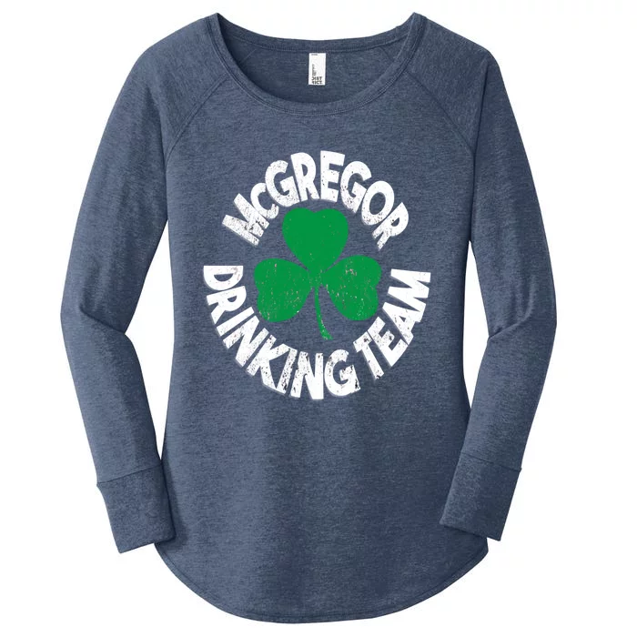 Mcgregor Ing Team St Patricks Day Irish Mcgregor Gift Women's Perfect Tri Tunic Long Sleeve Shirt