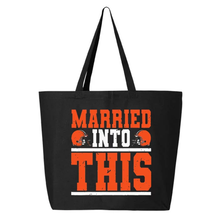 Married Into This Funny Christmas 25L Jumbo Tote