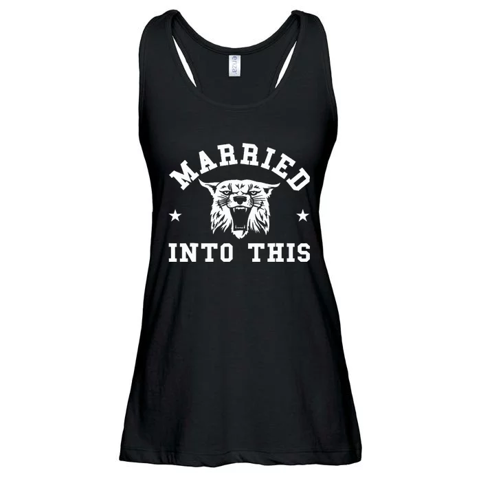 Married Into This Kentucky Lover Funy Kentucky Ladies Essential Flowy Tank