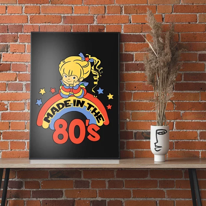 Made In The 80s 1980s Generation Millennials Retro Vintage Poster