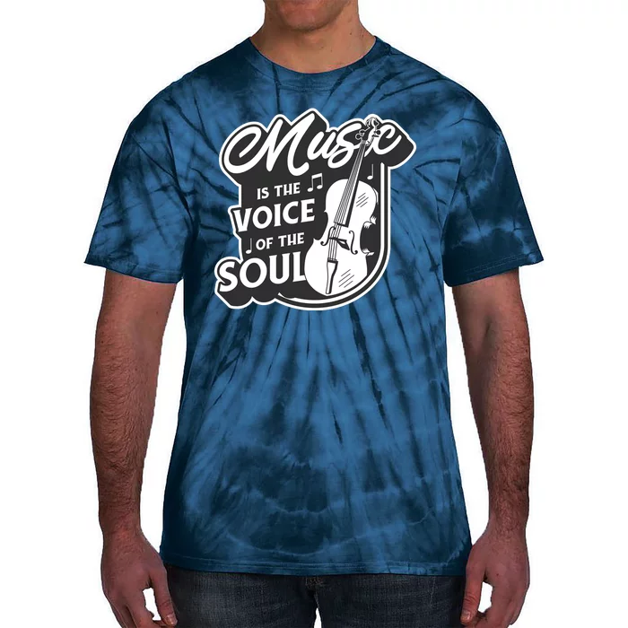 Music Is The Voice Of The Soul Tie-Dye T-Shirt