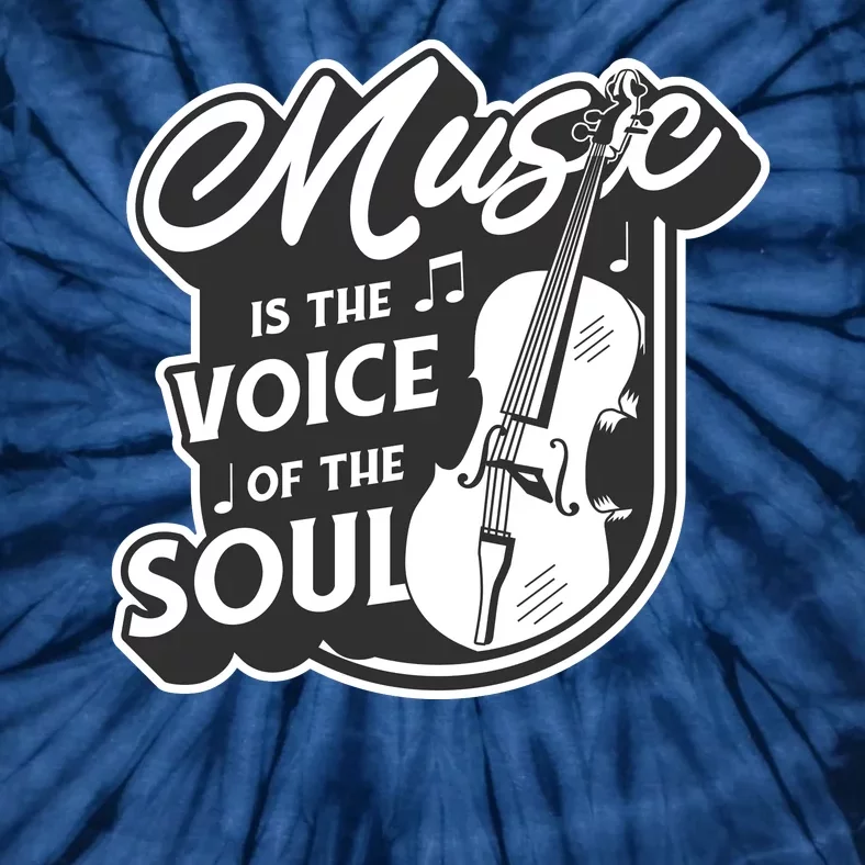 Music Is The Voice Of The Soul Tie-Dye T-Shirt