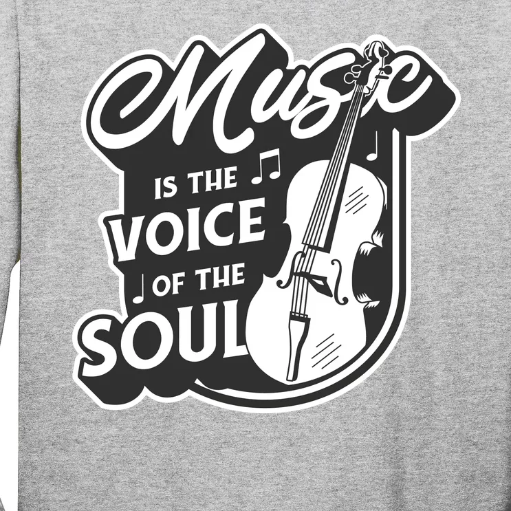 Music Is The Voice Of The Soul Long Sleeve Shirt