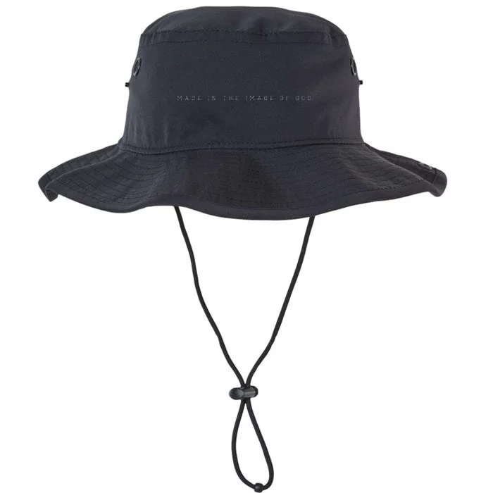 Made In The Image Of God Christian God Bible Legacy Cool Fit Booney Bucket Hat