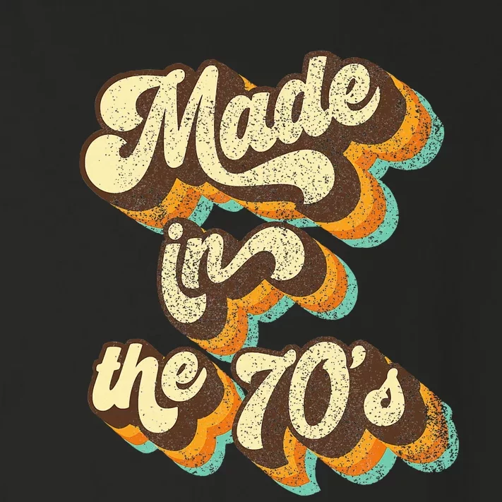 Made In The 70s Vibe Born In 70s Costume Party Toddler Long Sleeve Shirt