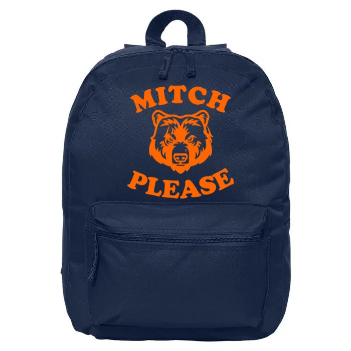 Mitch Please Bear Logo 16 in Basic Backpack