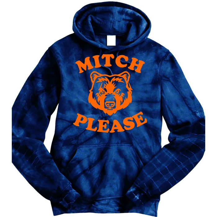 Mitch Please Bear Logo Tie Dye Hoodie