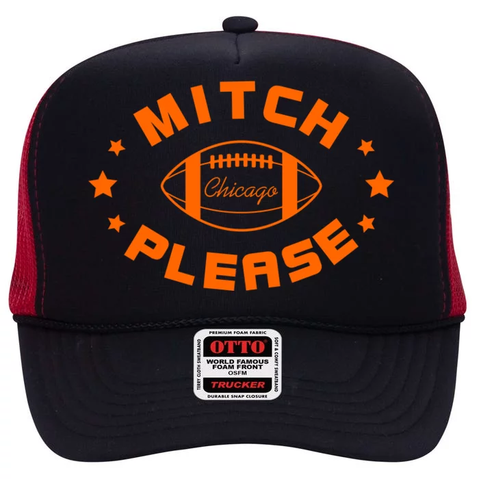 Mitch Please Chicago Stars High Crown Mesh Trucker Hat