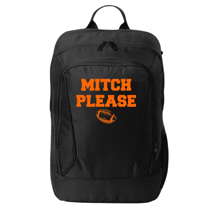 Mitch Please Football Logo City Backpack